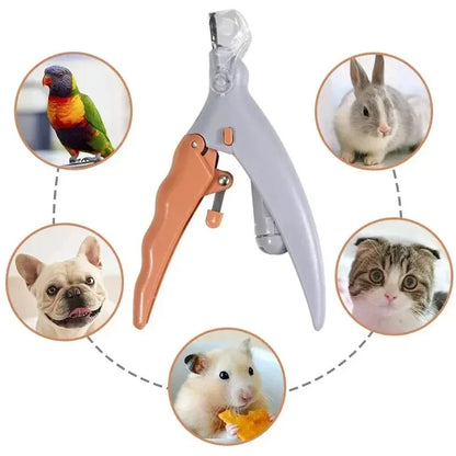 Pet Nail Clipper Scissors With LED Light Cat Dog Nail Clippers Tool Scissors Nail Toeclaw Cutter Scissors